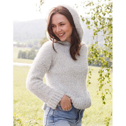 Mist Cover by DROPS Design - Bluse Strikkeopskrift str. S - XXXL