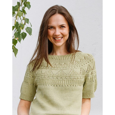 Treasure Hunt Top by DROPS Design - Top Strikkeopskrift str. S - XXXL