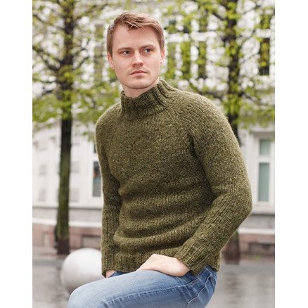 River Moss by DROPS Design - Bluse Strikkeopskrift str. S-XXXL