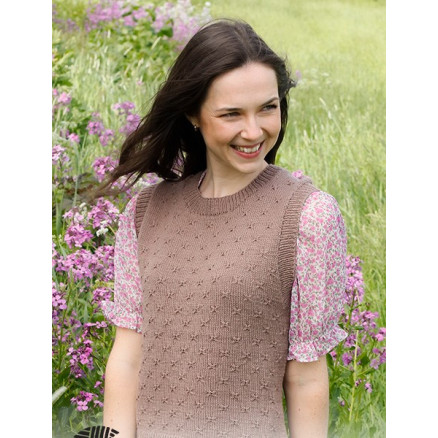 Forests Edge by DROPS Design - Vest Strikkeopskrift str. XS - XXL
