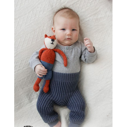 Early Nap Pants by DROPS Design - Baby Bukser Strikkeopskrift Str. Præmatur - 3/4 år