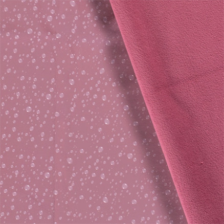 Softshell m/vanddråber 150cm 113 Lyserød - 50cm