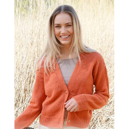 Simplicity Cardigan by DROPS Design - Cardigan Strikkeopskrift str. S - XXXL