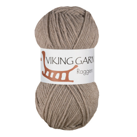 Viking Garn Raggen 709 Lys Brun