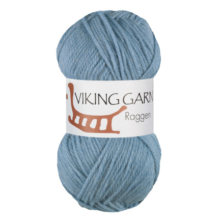 Viking Garn Raggen 782 Lys Blå