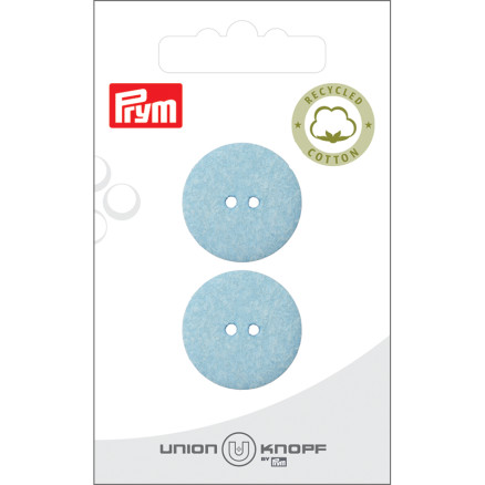 Prym Stofknap Blå 23mm - 2 stk