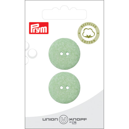 Prym Stofknap Grøn 23mm - 2 stk