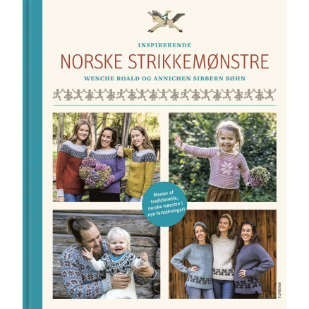 Inspirerende norske strikkemønstre - Bog af Wenche Roald & Annichen Sibbern Bøhn