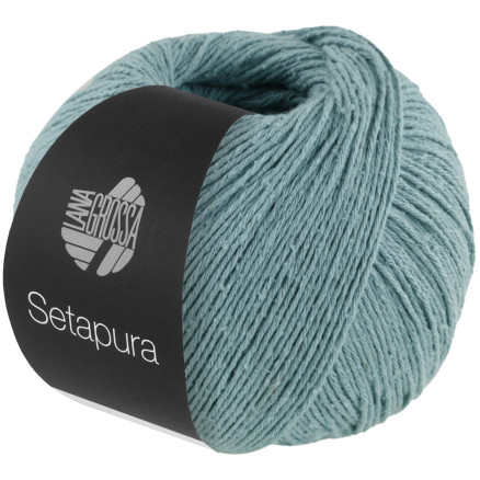 Lana Grossa Setapura Garn 13 Mint Turkis