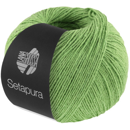 Lana Grossa Setapura Garn 11 Lysegrøn