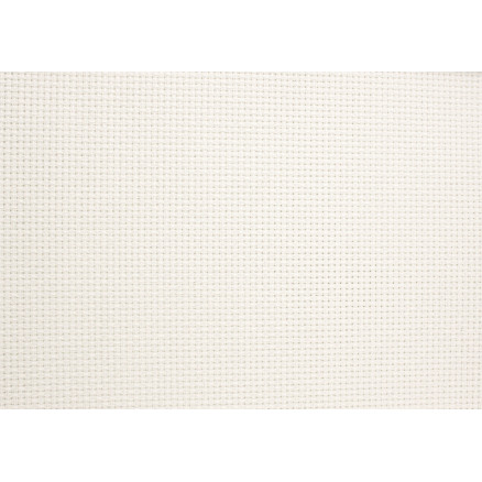 Aida 4,4 tr Broderistof 130 cm antik hvid - 50 cm