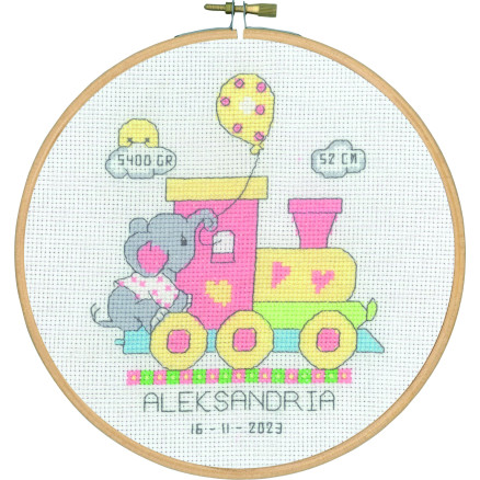 Permin Broderikit Alexsandria Ø18cm