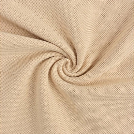 Polo Bomuldsjersey 155cm 652 Beige - 50cm