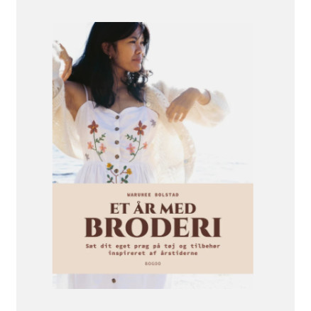 Et år med broderi - Bog af Warunee Bolstad