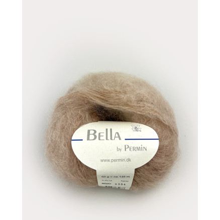 Permin Bella Mohair Garn 67 Lys Kamel