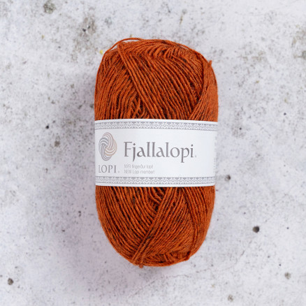 Ãstex Fjallalopi Garn 42 Orange-rød