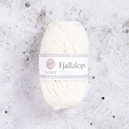 Ãstex Fjallalopi Garn 51 Lilje Hvid