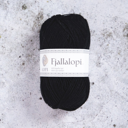 Ãstex Fjallalopi Garn 59 Ravnsort