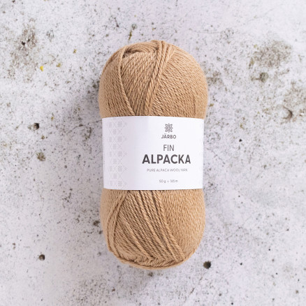 Järbo Fin Alpaca Garn 151 Beige Sepia