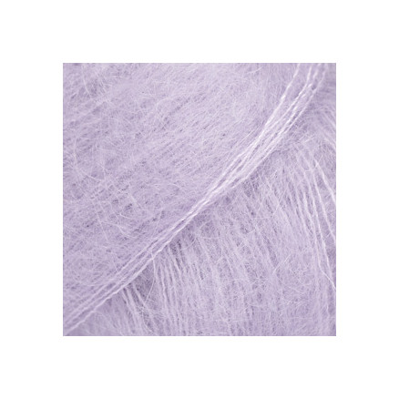 Drops Kid-Silk Garn Unicolor 55 Tåget Lilla
