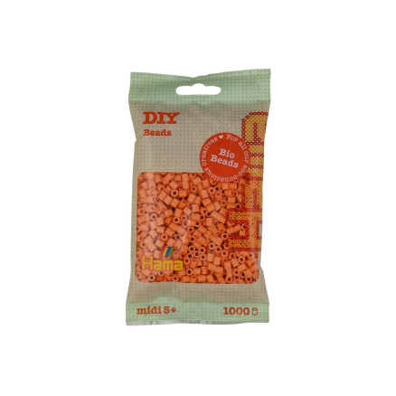Hama Bio Midi Perler 190-05 Lys Abrikos - 1000stk