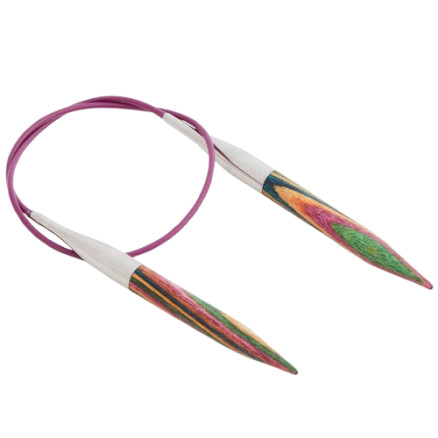KnitPro Symfonie Rundpinde Birk 80cm 15,00mm / 31.5in US19
