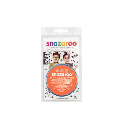 Snazaroo Sminkefarve 18ml Orange