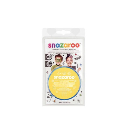 Snazaroo Sminkefarve 18ml Gul