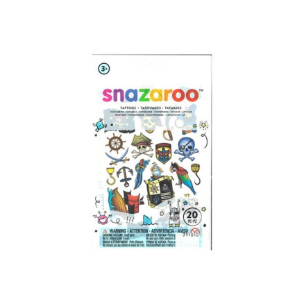 Snazaroo Tatovering pirat 20stk. ass.