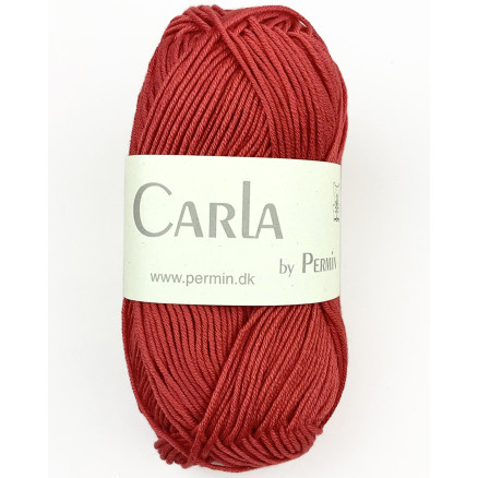 Permin Carla Garn 08 - Tomatrød