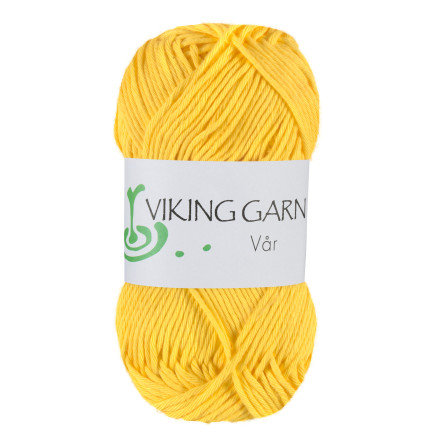 Viking Garn Vår 441 Stærk Gul