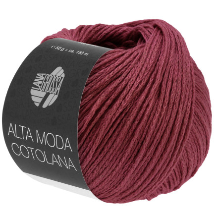 Lana Grossa Alta Moda Cotolana 59 Orientalsk Rød