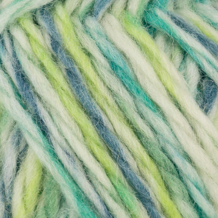 Viking Garn Hobbygarn 982 Multi Grøn