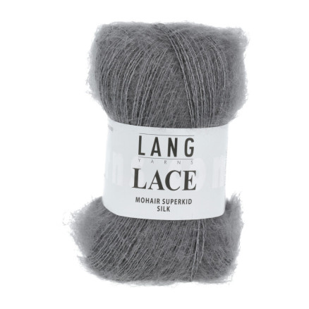 Lang Yarns Lace Garn 05 Grå Melange