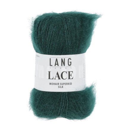 Lang Yarns Lace Garn 18 Mørk Grøn