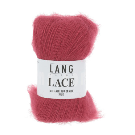 Lang Yarns Lace Garn 60 Rød