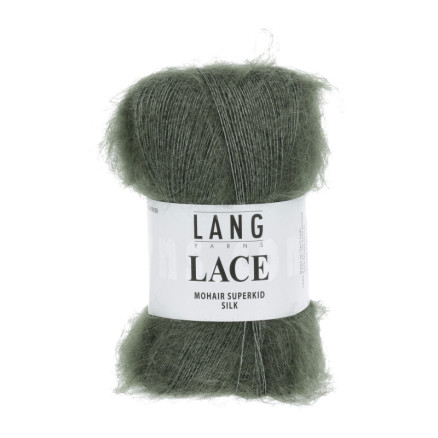 Lang Yarns Lace Garn 98 Oliven