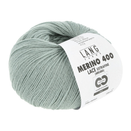 Lang Yarns Merino 400 Lace Garn 92 Salvie