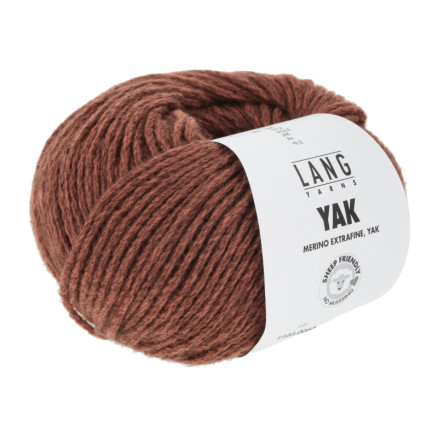 Lang Yarns Yak Garn 60 Rød
