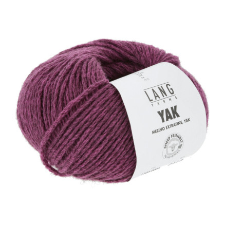 Lang Yarns Yak Garn 66 Fuchsia