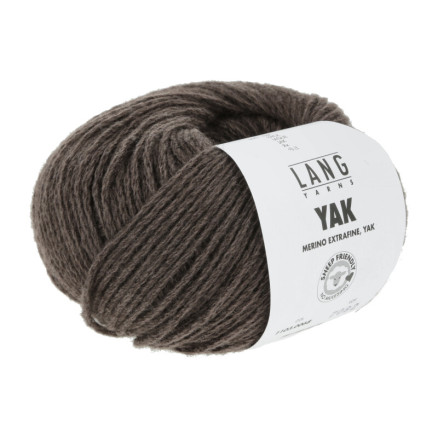 Lang Yarns Yak Garn 68 Brun