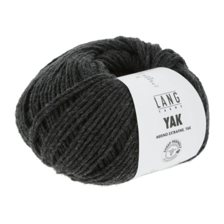 Lang Yarns Yak Garn 70 Antracit