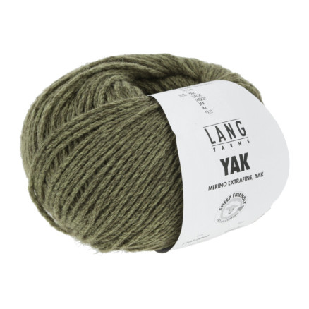 Lang Yarns Yak Garn 99 Oliven