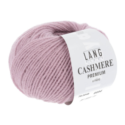 Lang Yarns Cashmere Premium Garn 48 Gammel Rosa