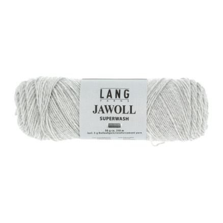 Lang Yarns Jawoll Garn 23 Lys Grå Melange