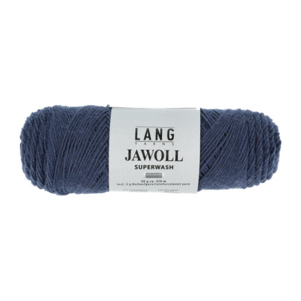 Lang Yarns Jawoll Garn 33 Mørk Denim