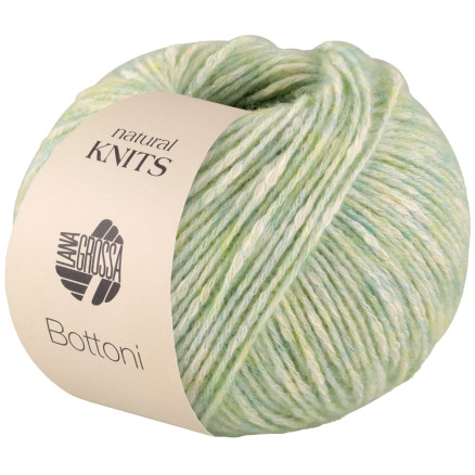 Lana Grossa Bottoni Garn 11 Pastelgrøn/creme