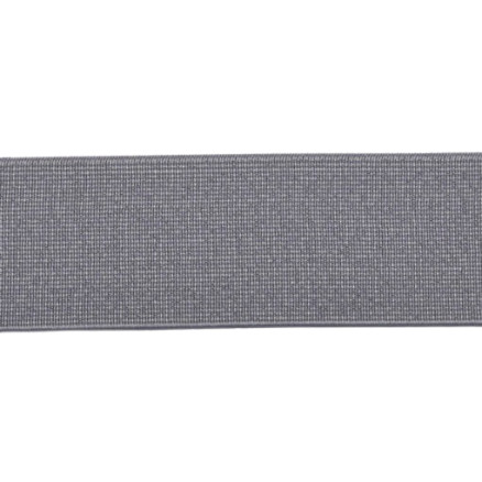 Lurex Elastik 40 mm Grå