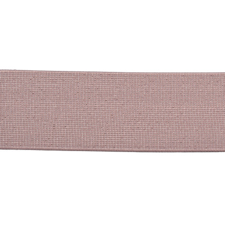 Lurex Elastik 40 mm Rosa