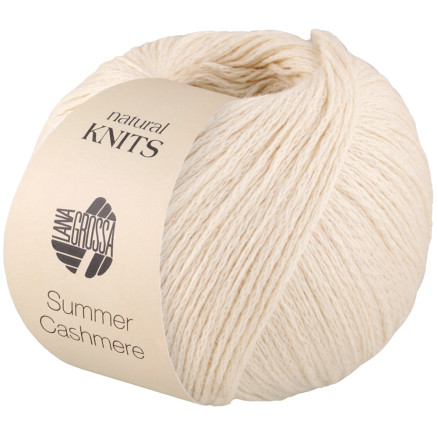 Lana Grossa Summer Cashmere Garn 2 Creme